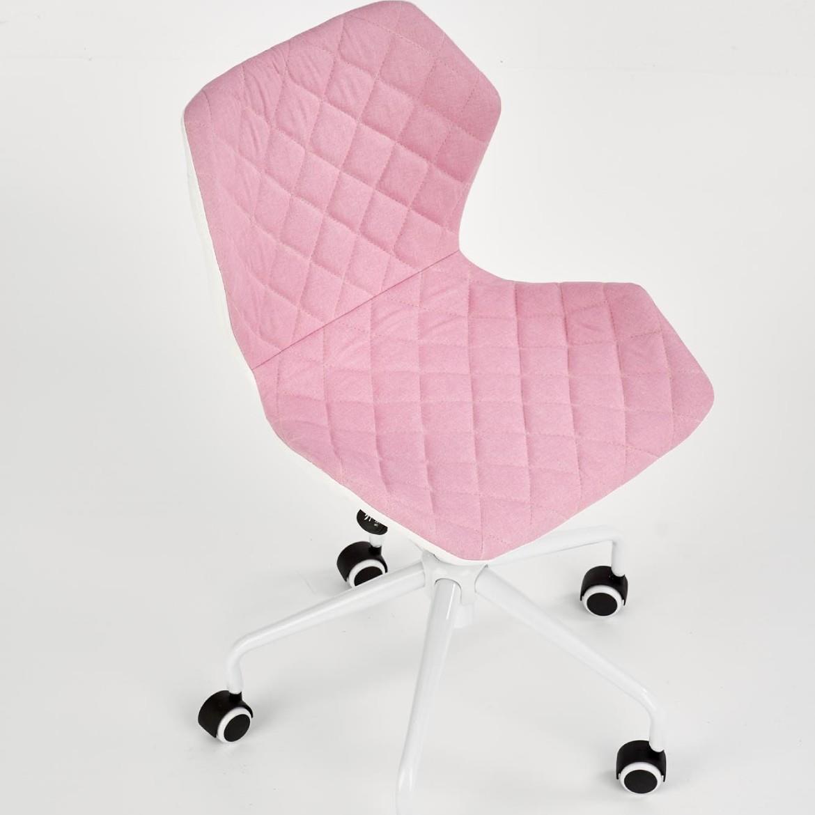Matrix 3 kancelarijska stolica 48x57x88 cm roze/bela