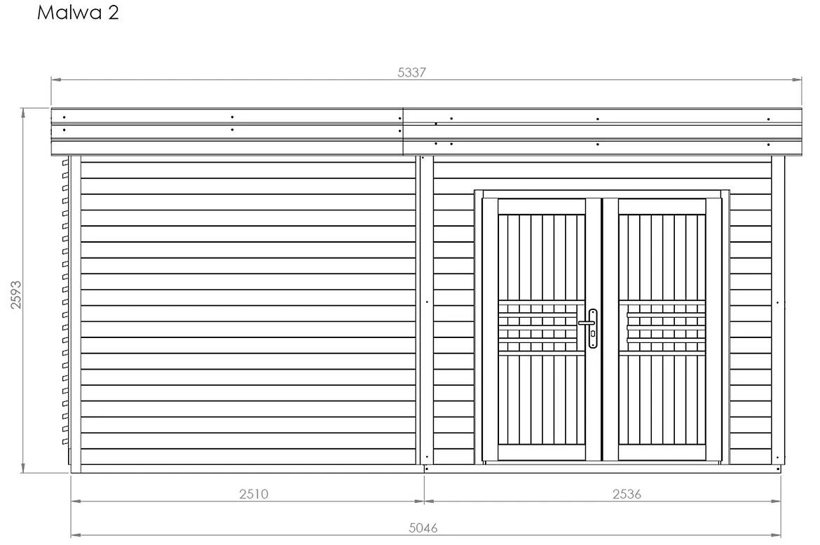 Kucica za alat Malwa
