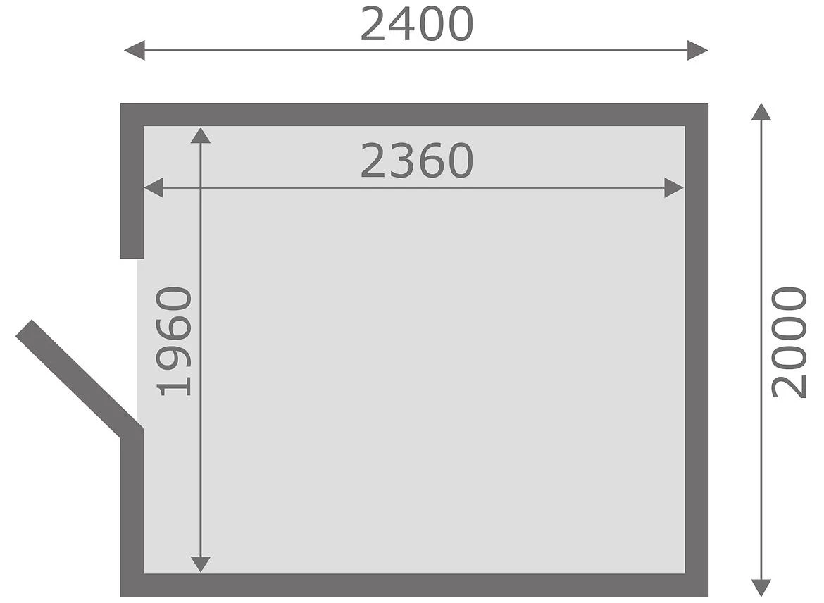Poslovni prostor Irys 2,4x2,0x2,15