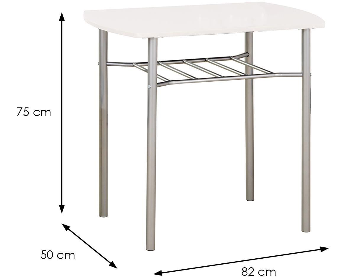 Lance 1+2 set stolova i stolica 82k50 bela