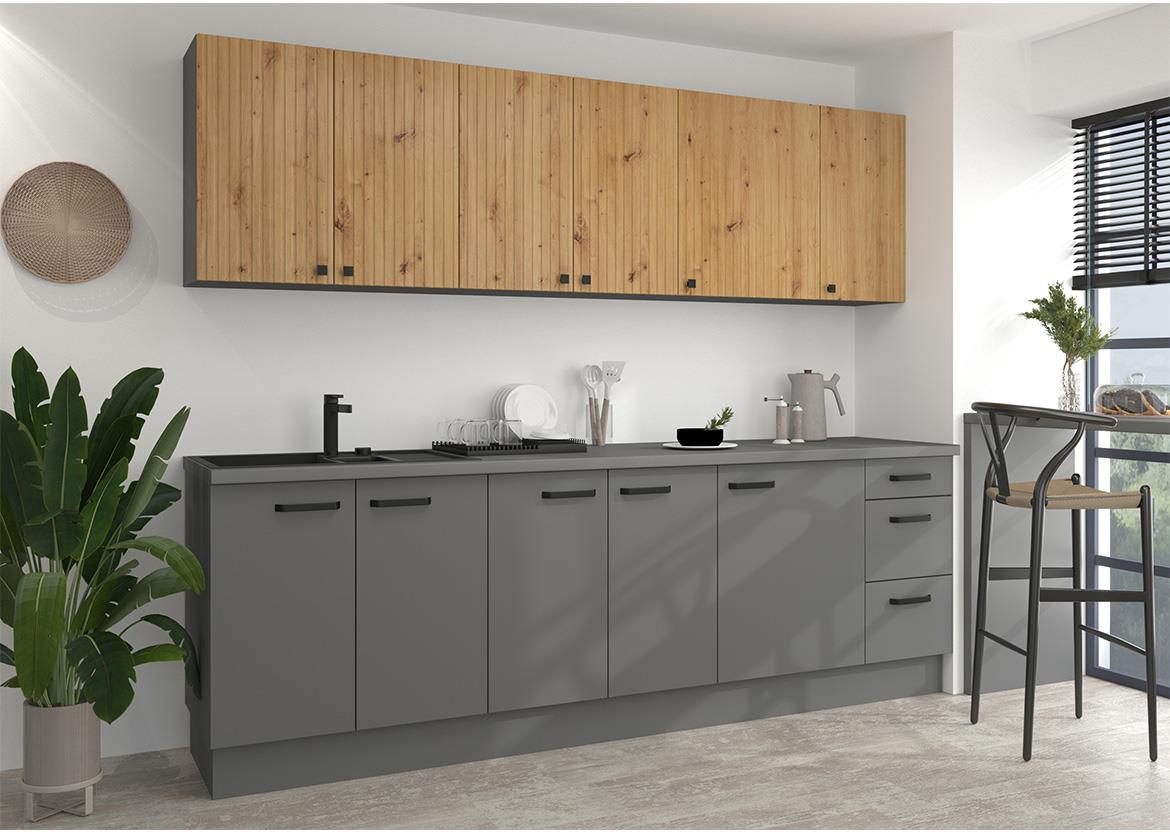 Nessa 30d cargo bb baza sa izvlačnom korpom 30x50x87 tamno siva