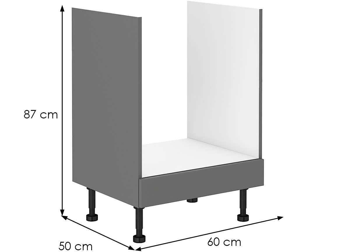 Nessa 60dg bb baza za rernu 60x50x87 tamno siva