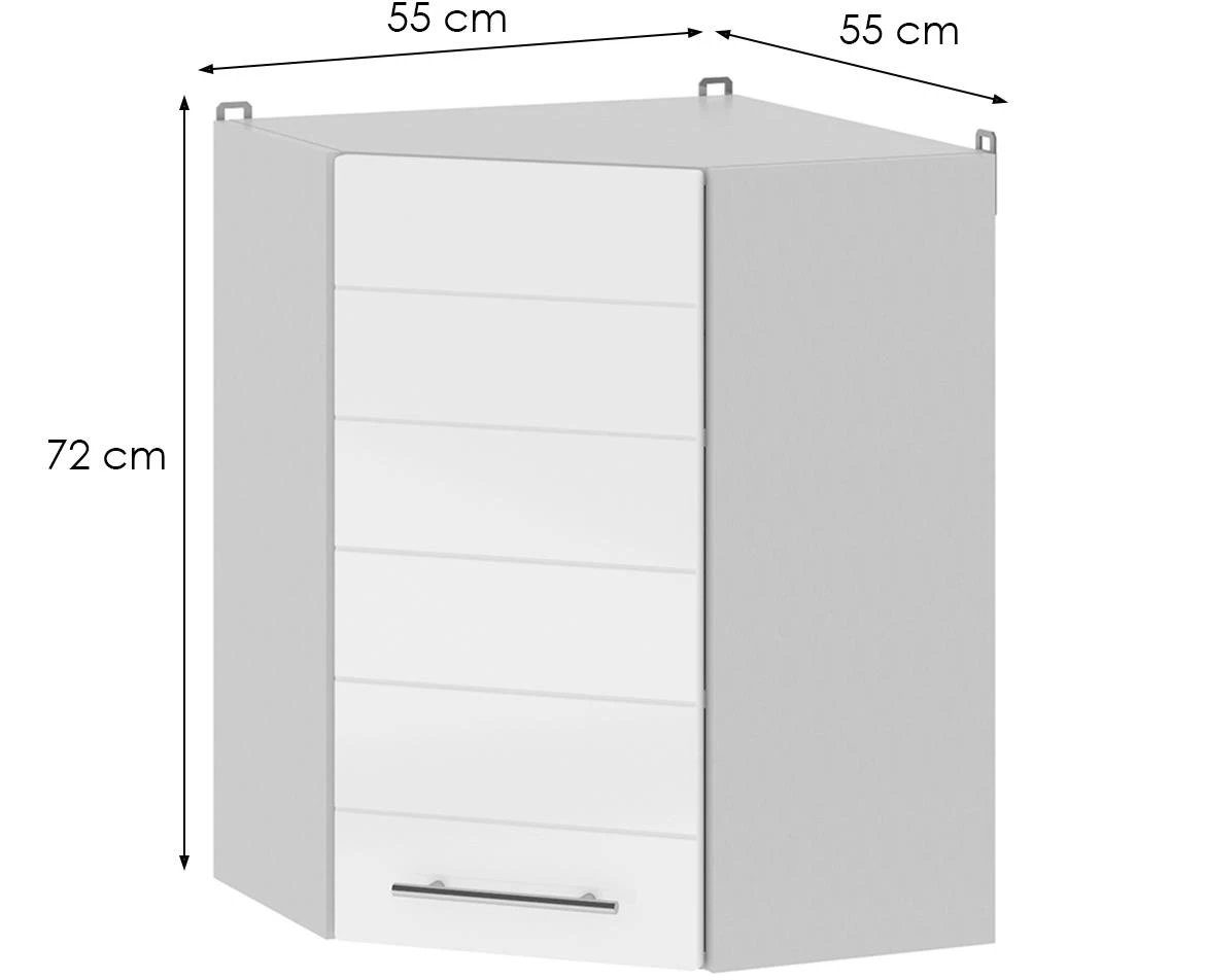 Daria kuhinjski ormaric GN 55x55 55x55x72 cm beli
