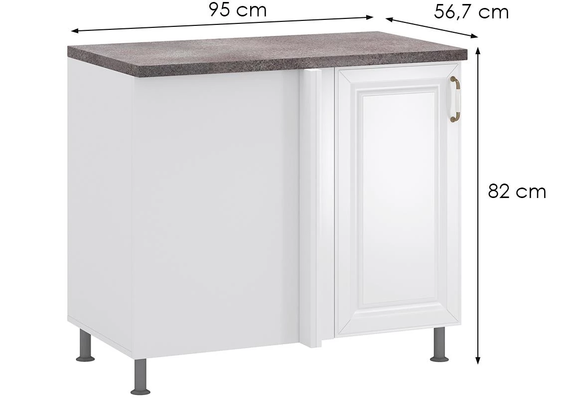Patricia DB 105 P kuhinjski element 95x56,7x82 cm bijela