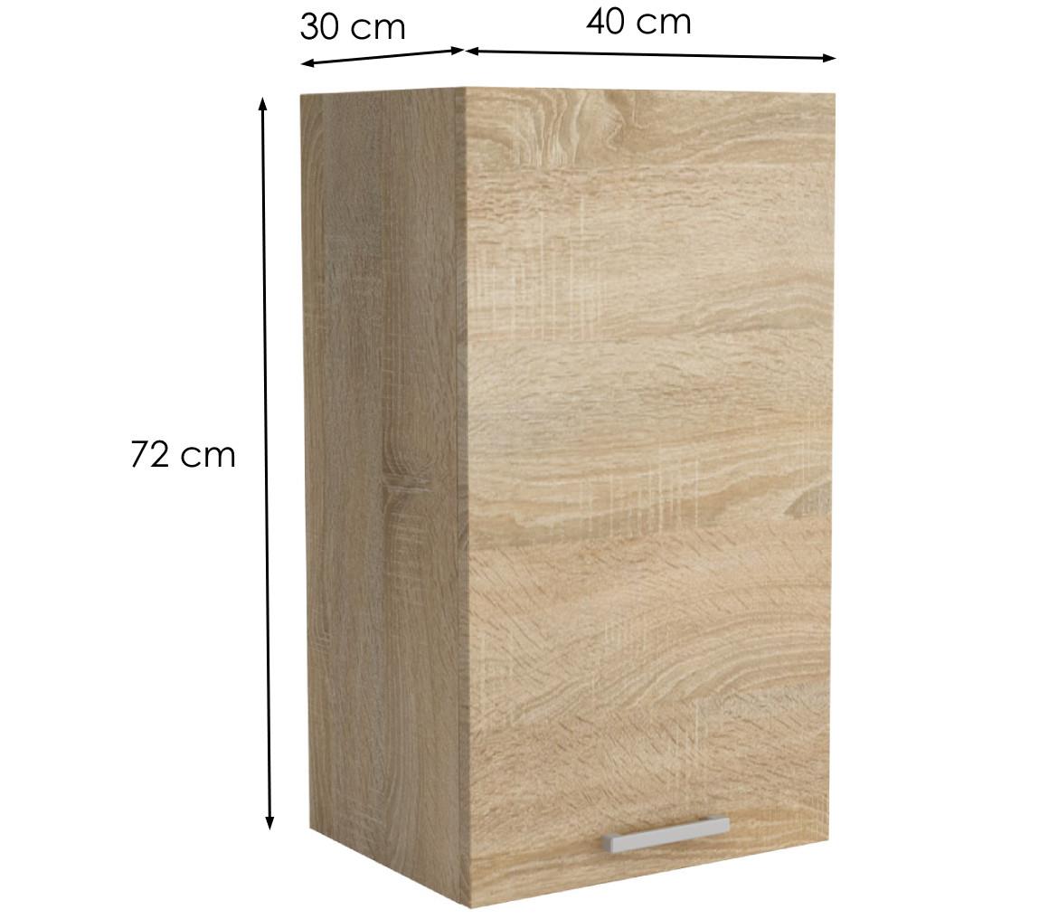 Luc?an 40G1F kuhinjski element 50x30x72 cm natur (sonoma hrast)