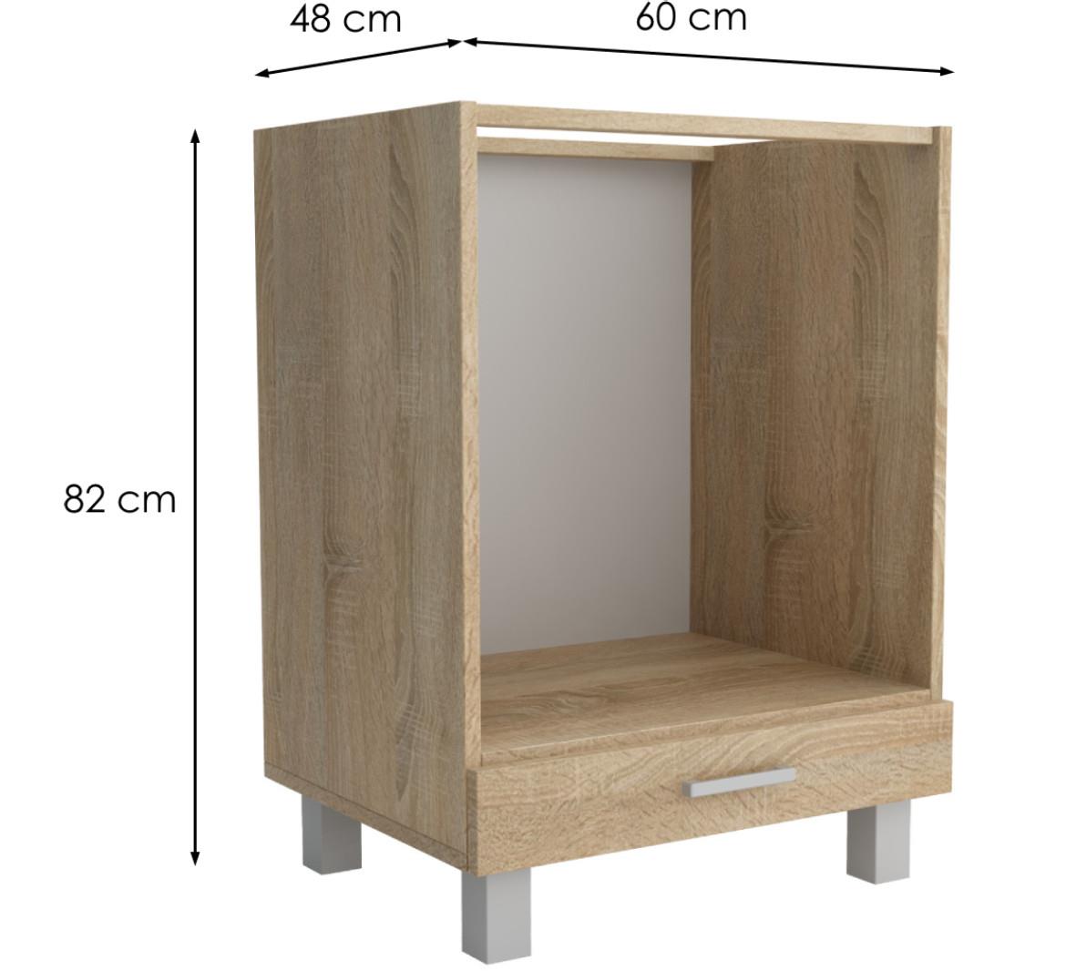 Luc?an 60DGAZ kuhinjski element 60x48x82 cm natur (sonoma hrast)