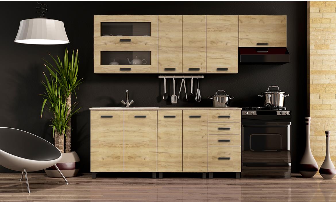 Luc?an 90/90 DNSK kuhinjski element 90x78,4x82 cm hrast