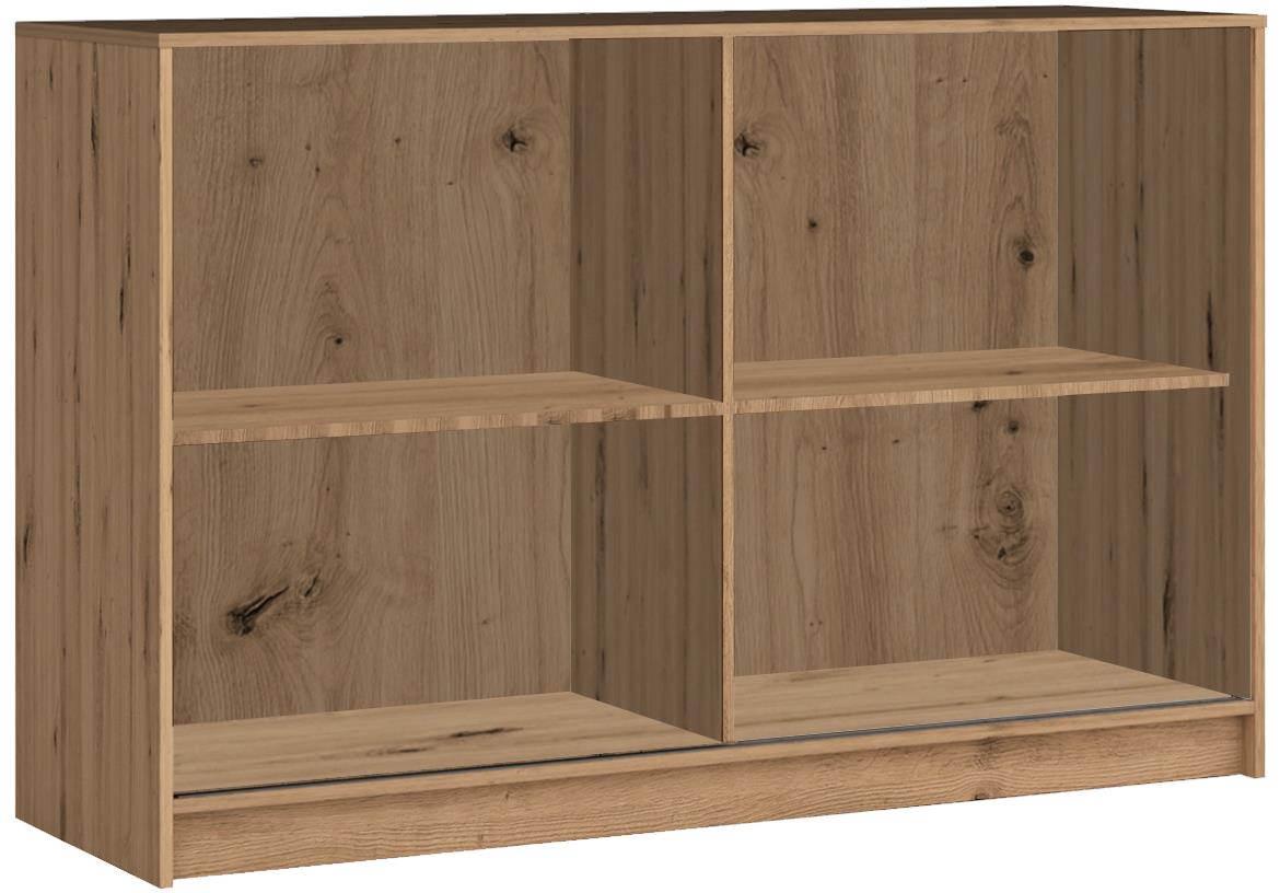 Royal komoda 2 vrata 150x45x94 cm natur (wotan hrast)