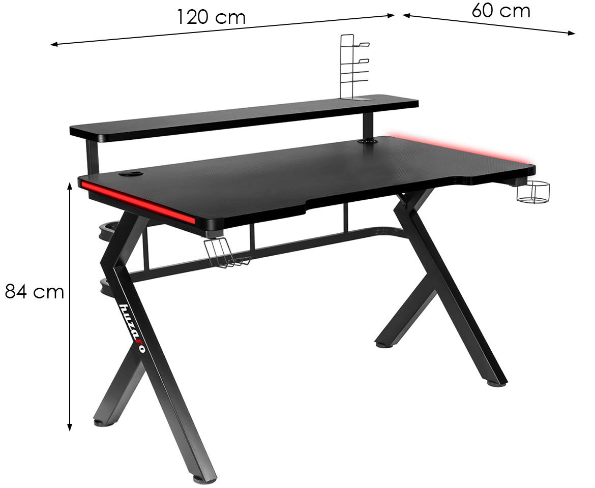 HZ-Hero 5.0 RGB radni sto 120x60x84 cm