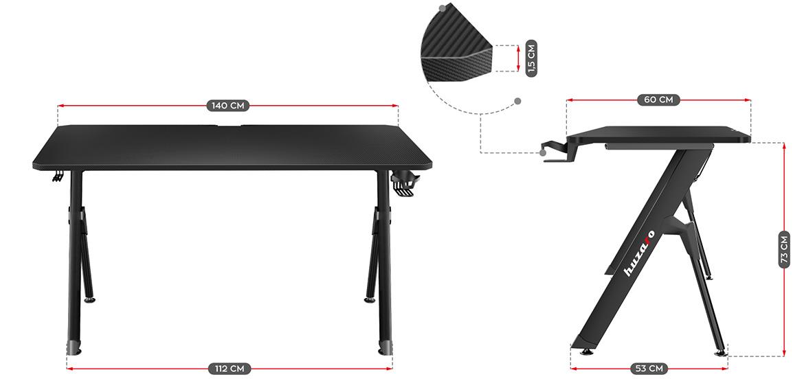 HZ-Hero 2.8 radni sto 140x60x73 cm