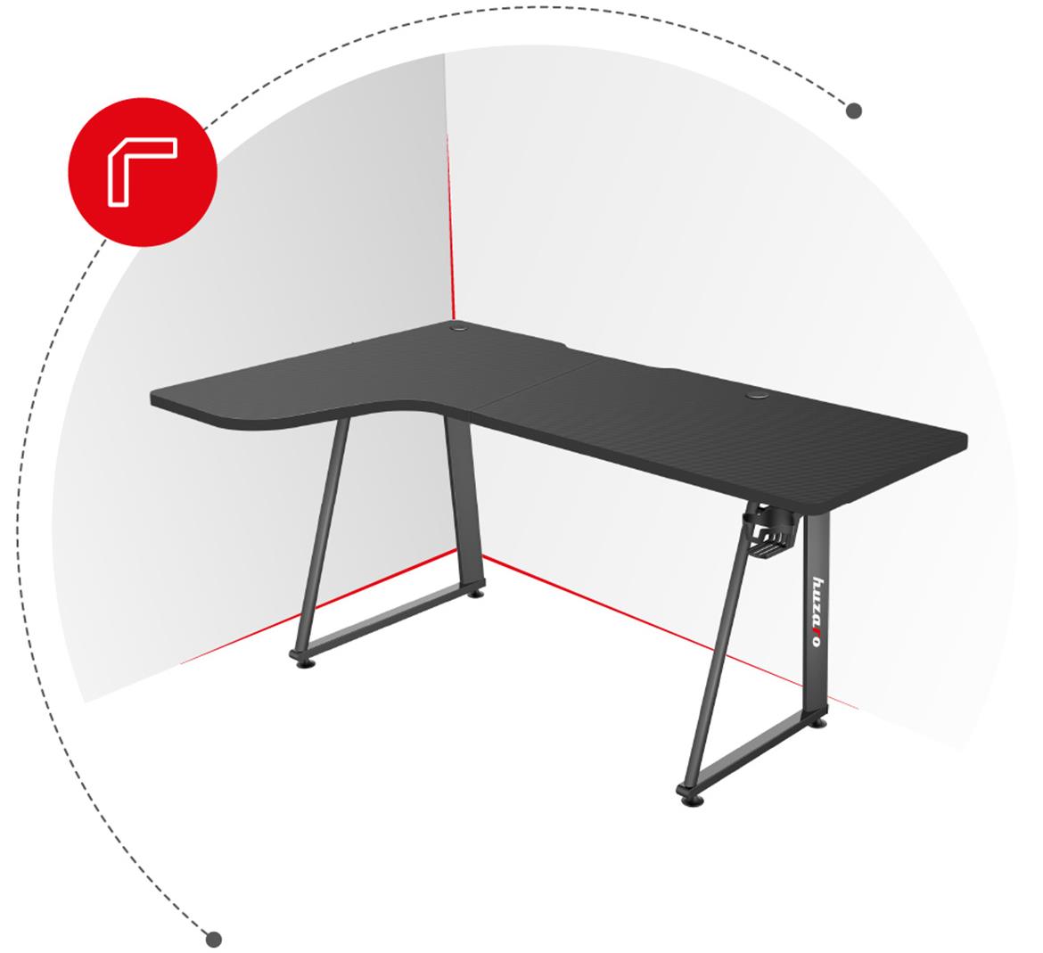 HZ-Hero 7.7 radni sto 160x100x75 cm crni