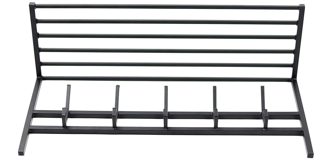 Vješalica s policom Loft 35x75x25,5 cm crna