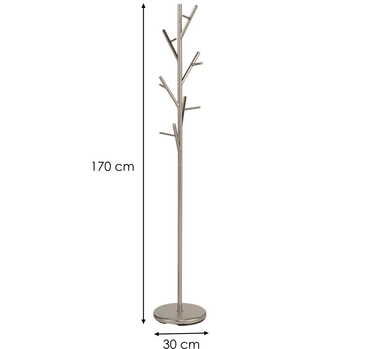 Civiluk podni Tree W60 srebrni