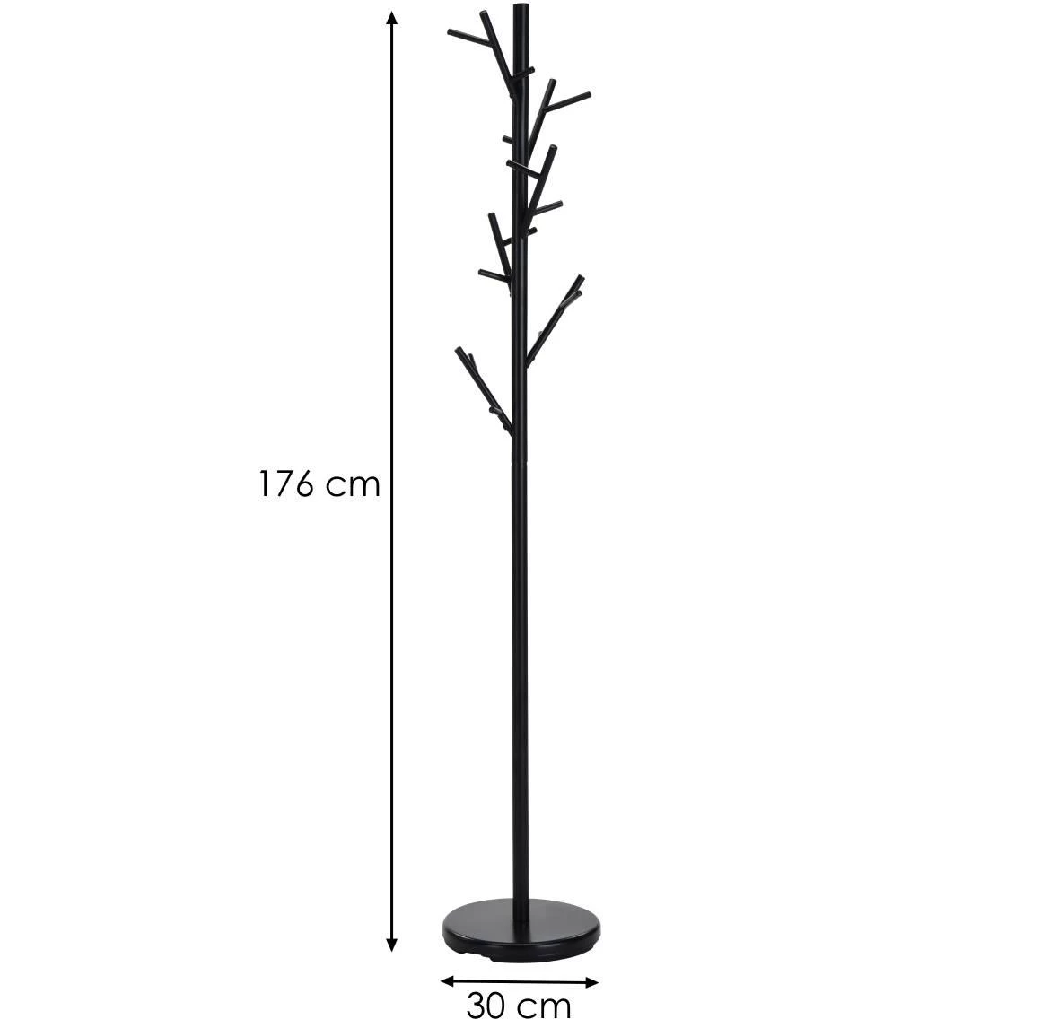 Civiluk podni Tree W33 crni