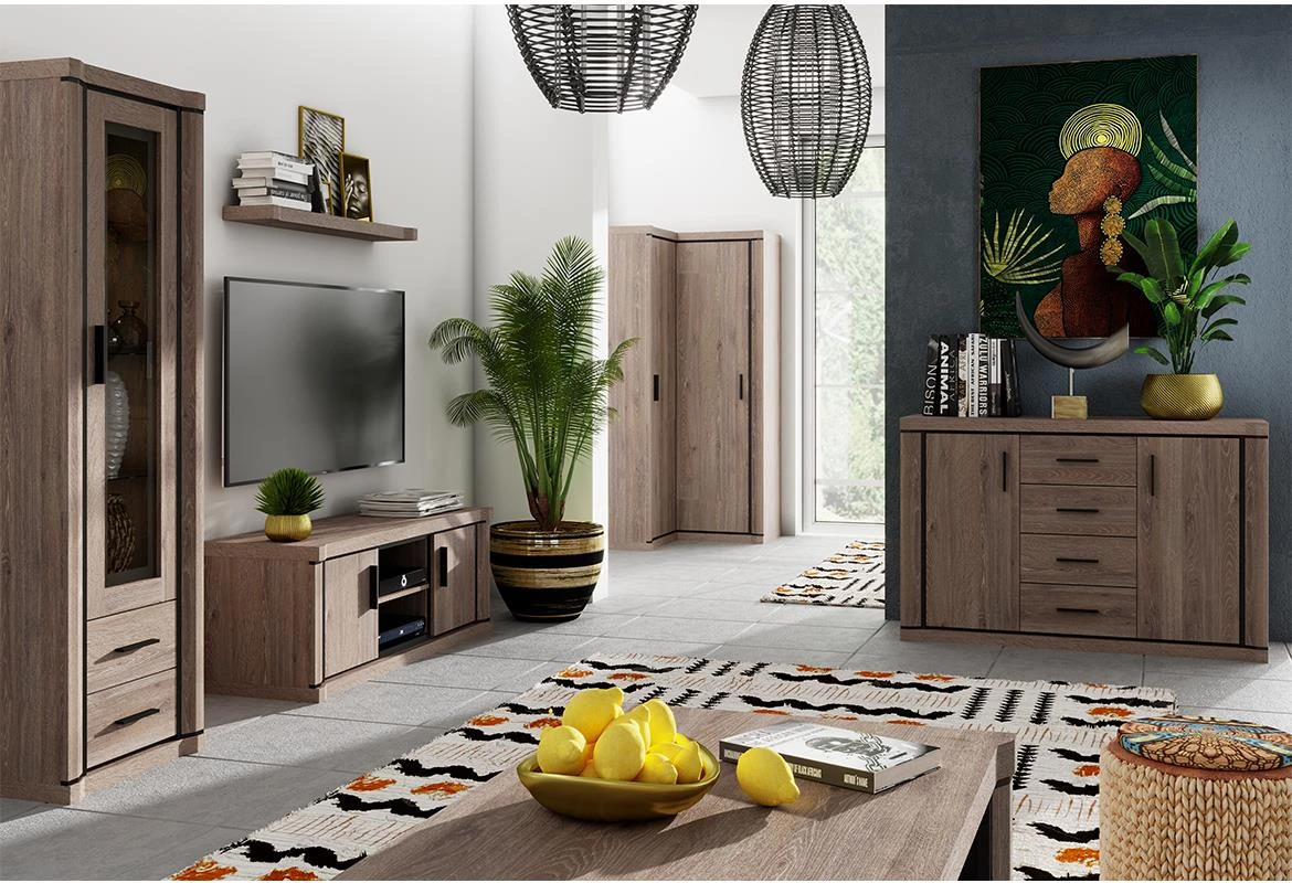 Dalas D13 radni sto 126x39x77 cm hrast