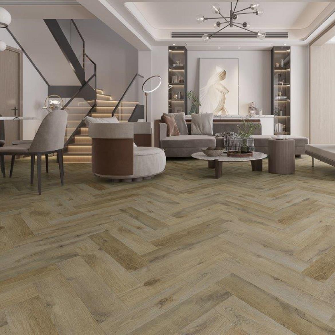 Vinil podna obloga LVT SPC hrast Dakota 4.2mm 0.3mm