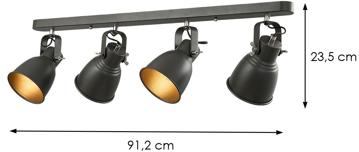 Stropna lampa Alan 4