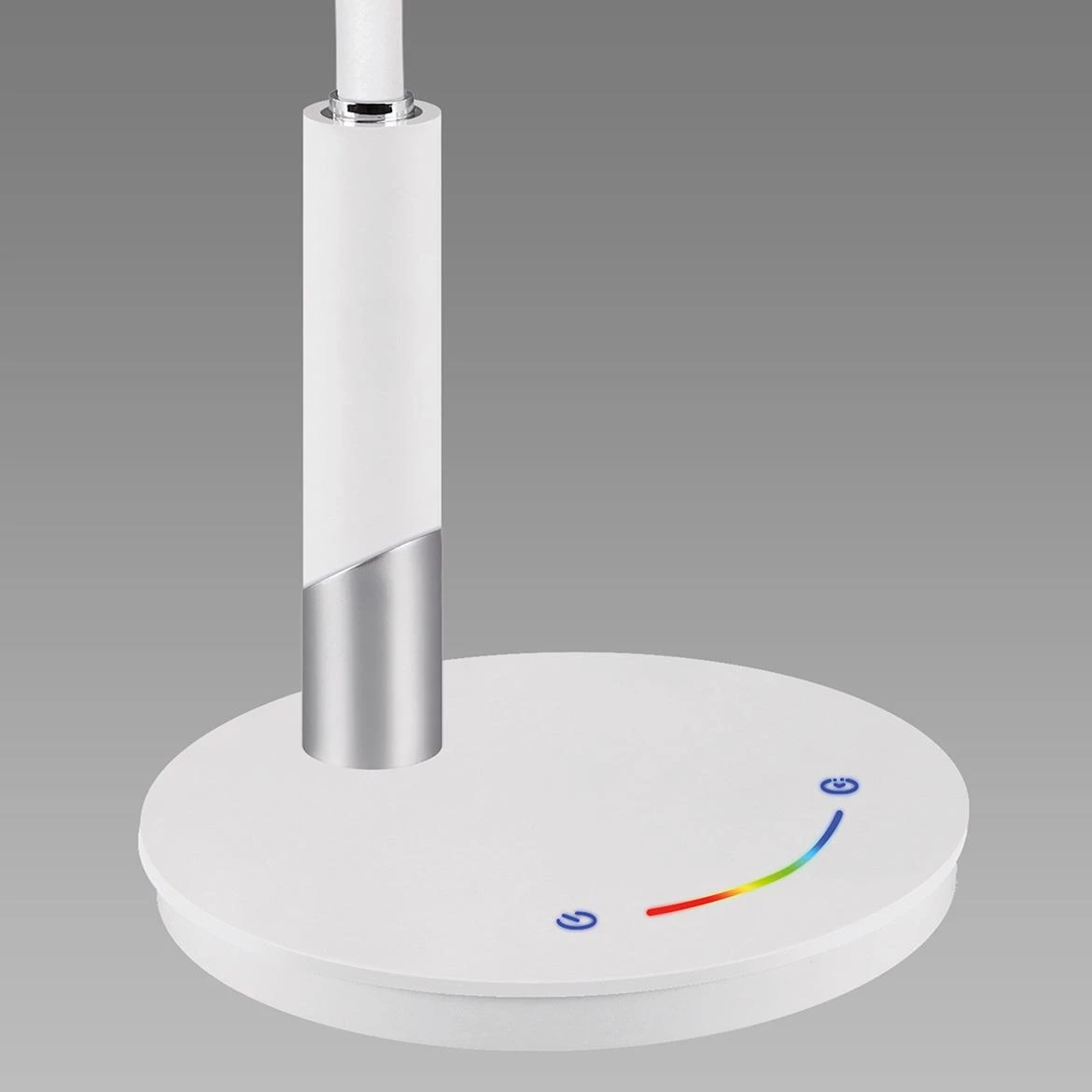 Stona lampa Samuel LED bela