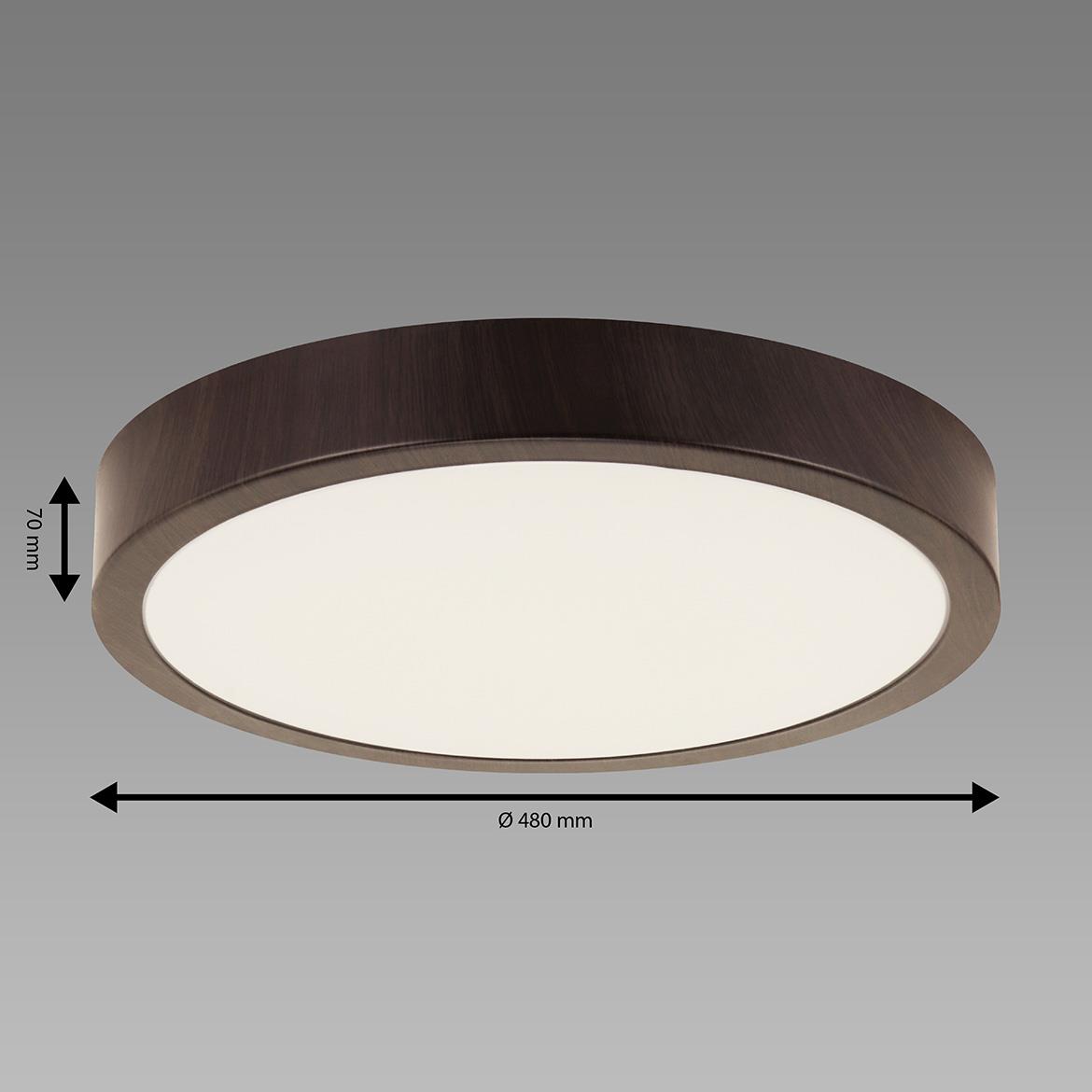 Plafonjera Atut LED braon 36W