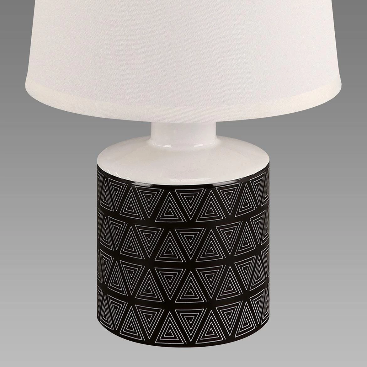 Stona lampa Topik crno/bela