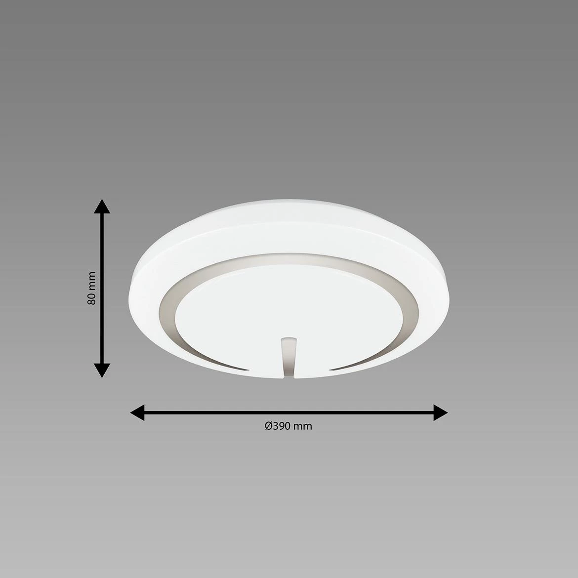 Plafonjera Falon 39cm LED bela