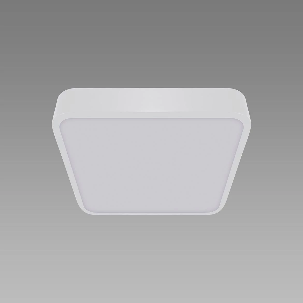 Plafonjera Totem square 30cm LED bela