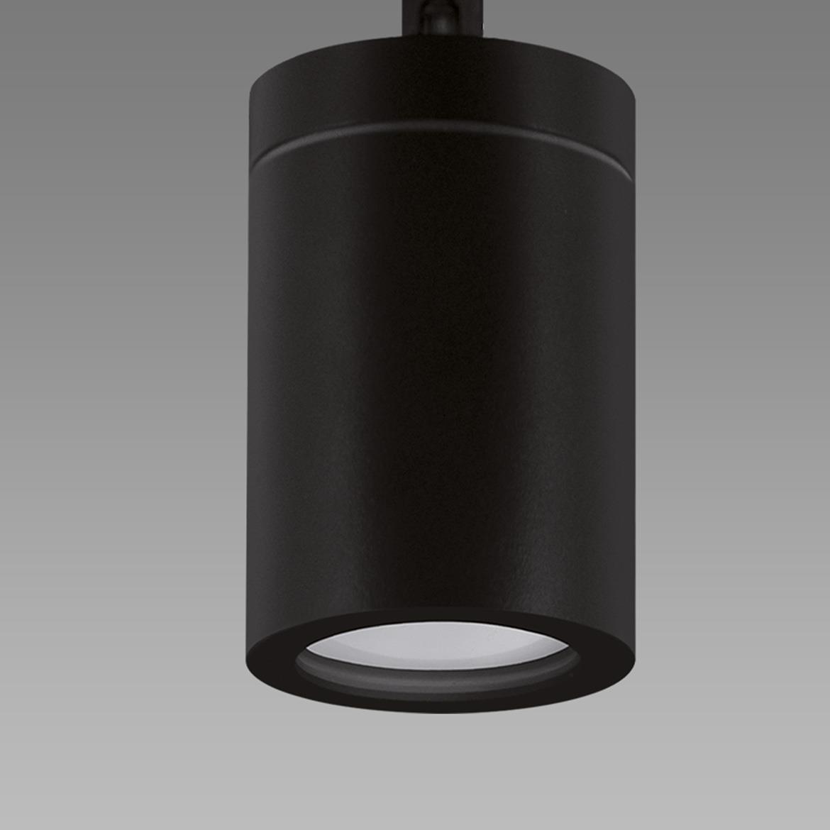 Stropna lampa Tenor round 3 crna