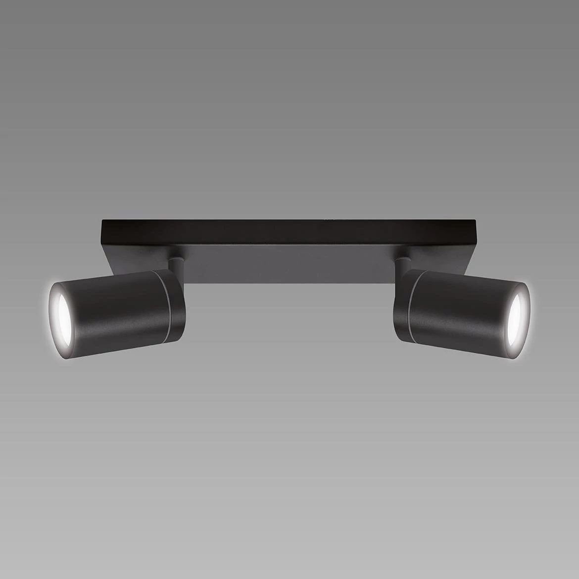 Stropna lampa Tenor 2 crna