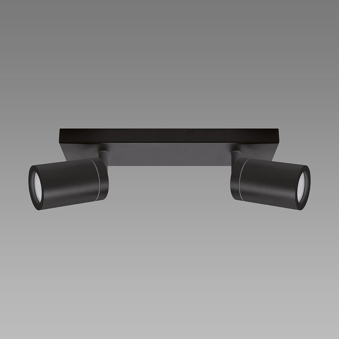 Stropna lampa Tenor 2 crna