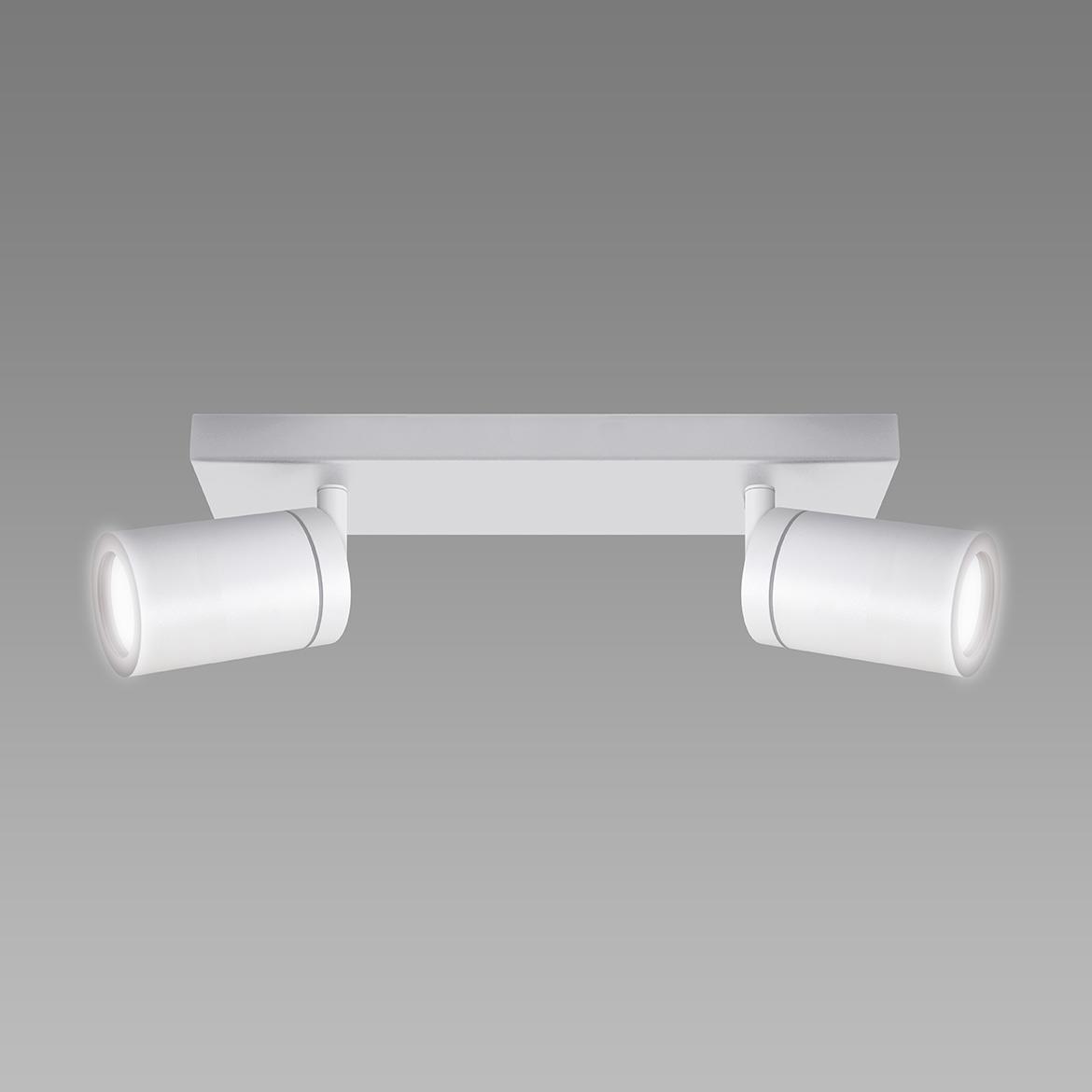 Stropna lampa Tenor 2 bela