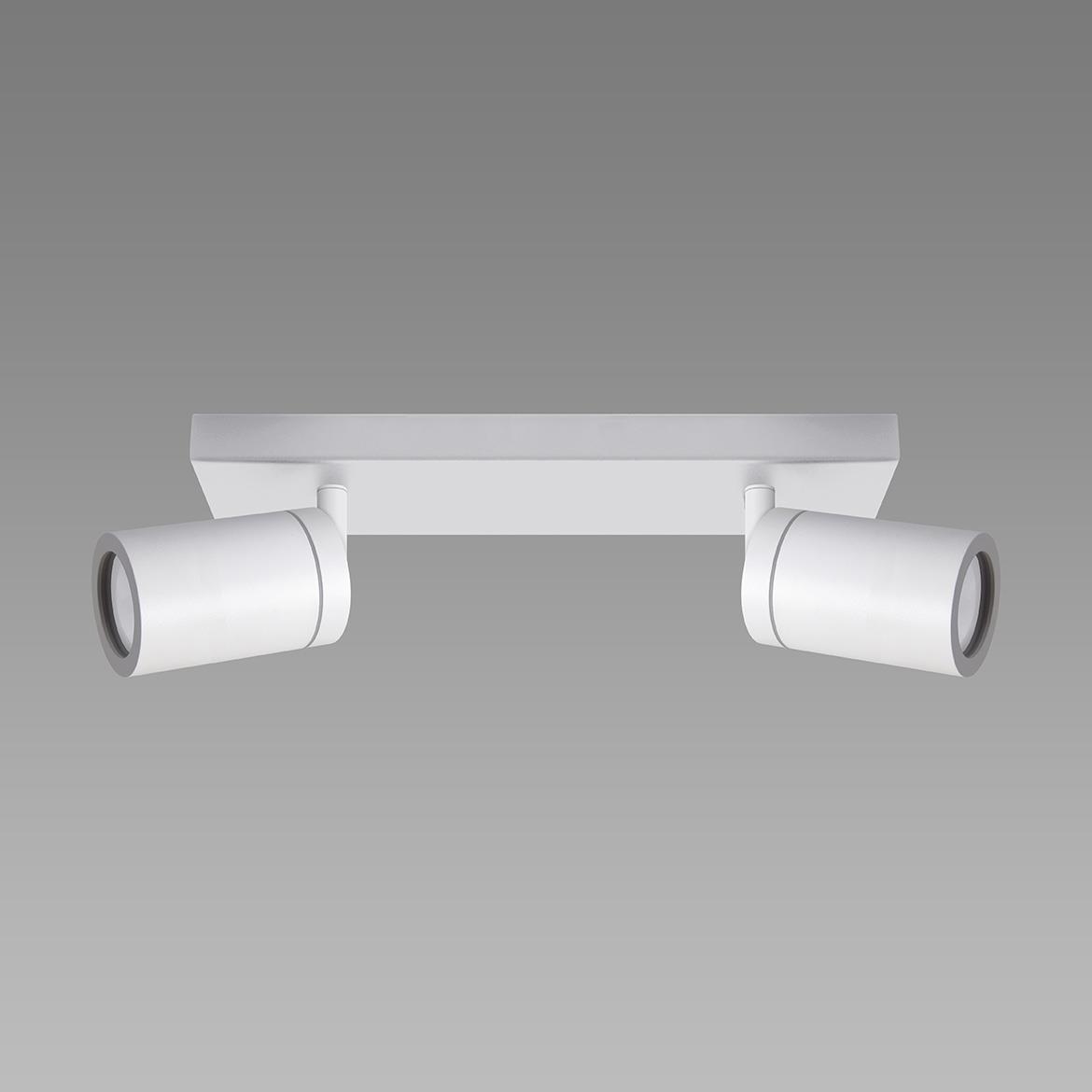 Stropna lampa Tenor 2 bela