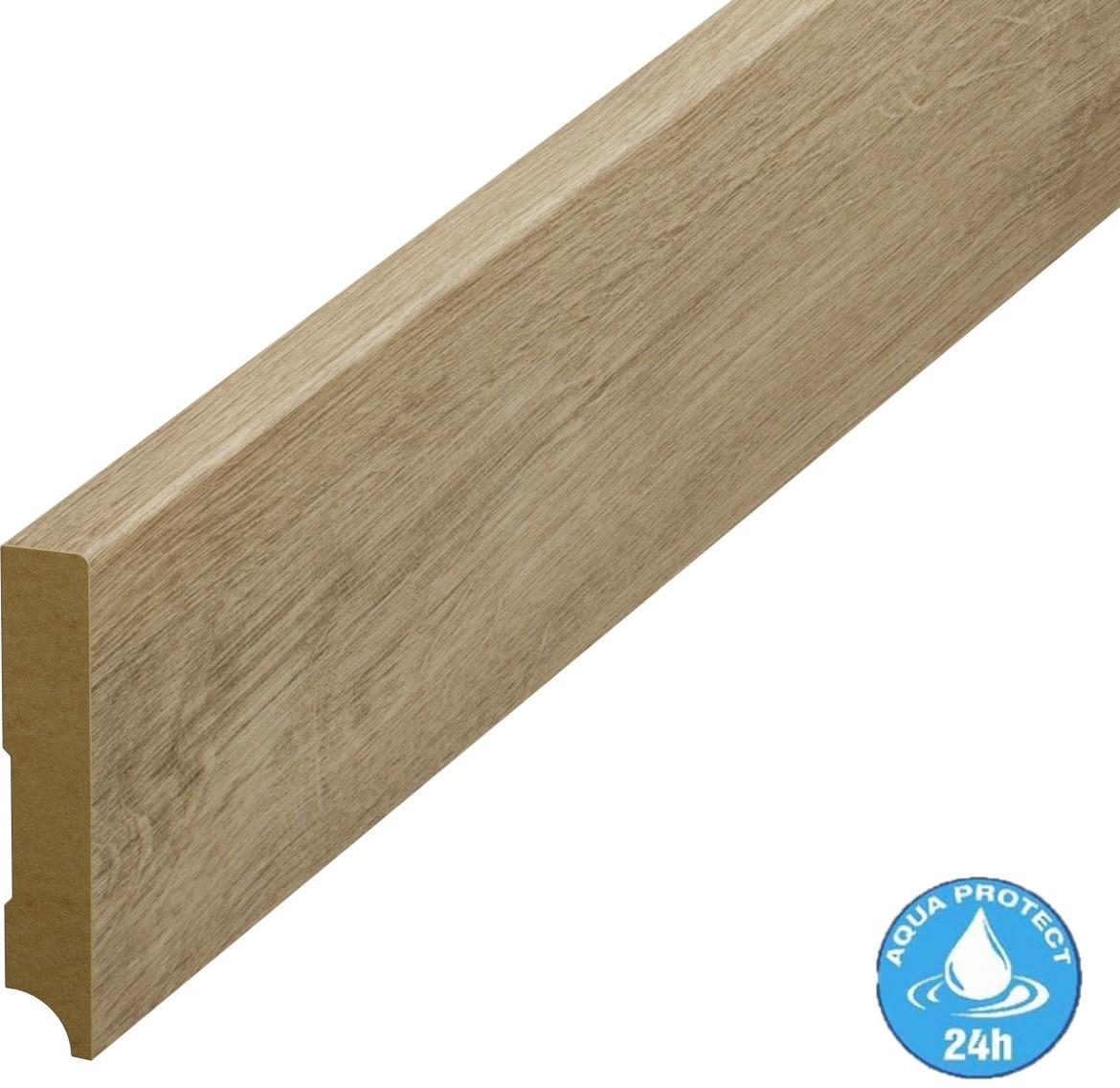 Podna lajsna MDF 2400x78x14mm Cavallo  hrast WR 57485