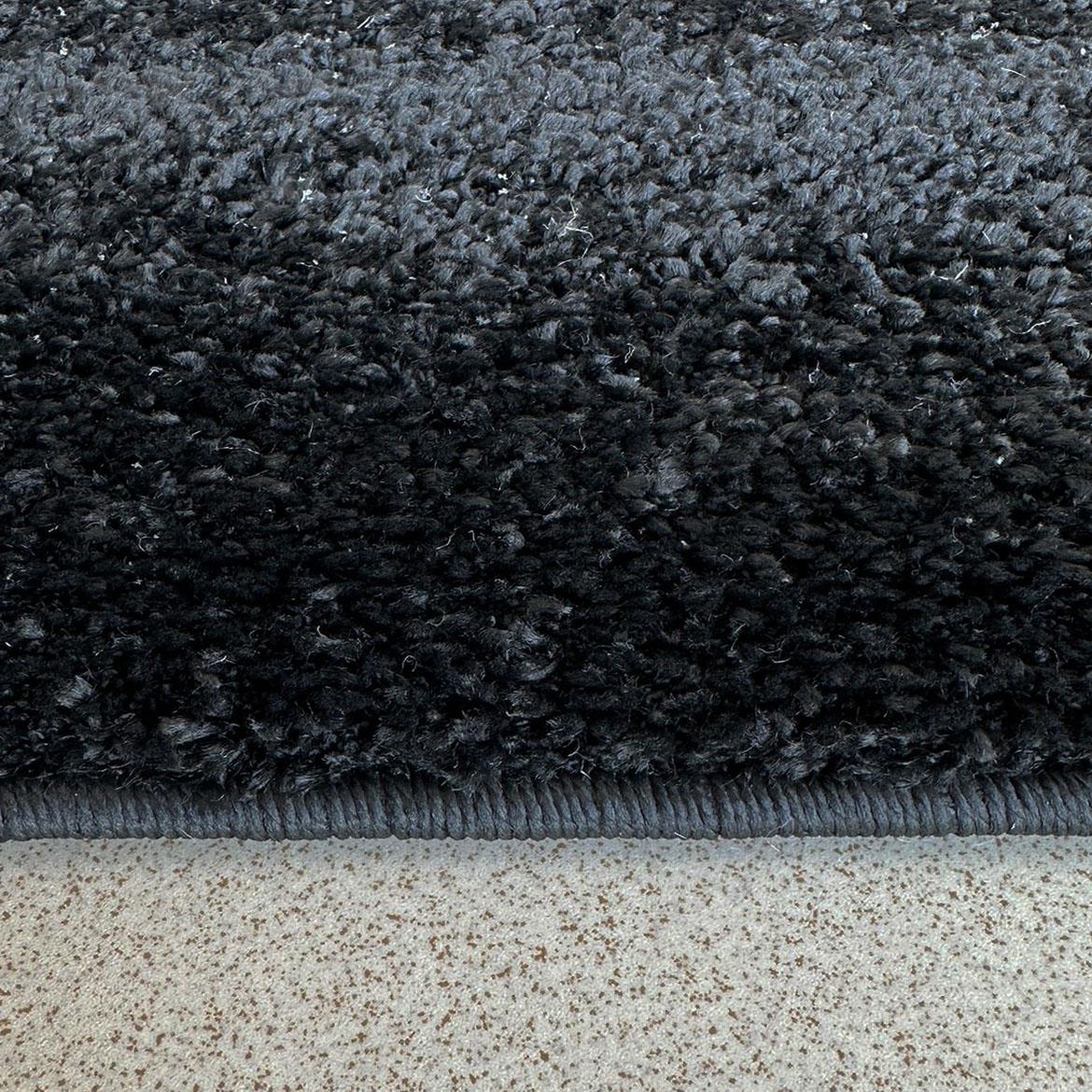 Tepih Frisee Micro Zoya 140 x 190 cm crni