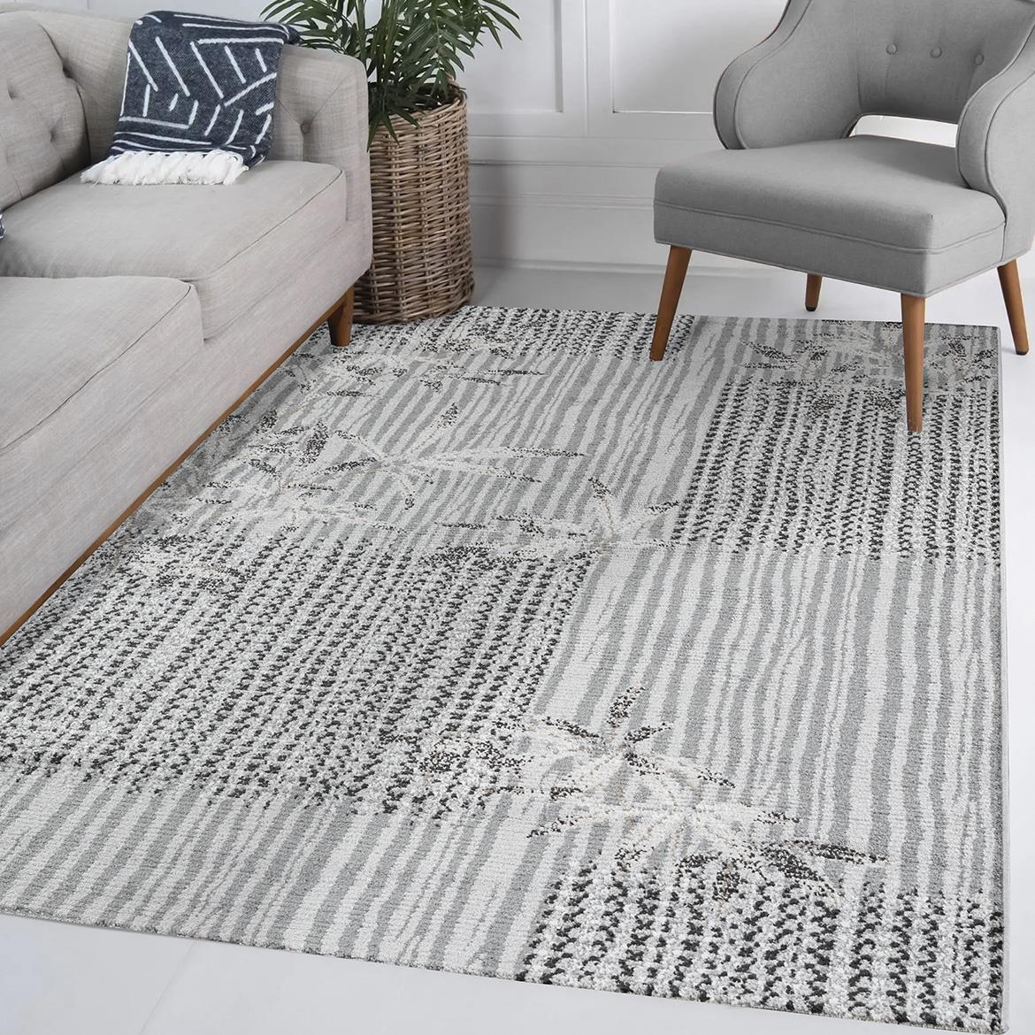 Tepih Frisee Capri Lenny 140 x 180 cm  sivi