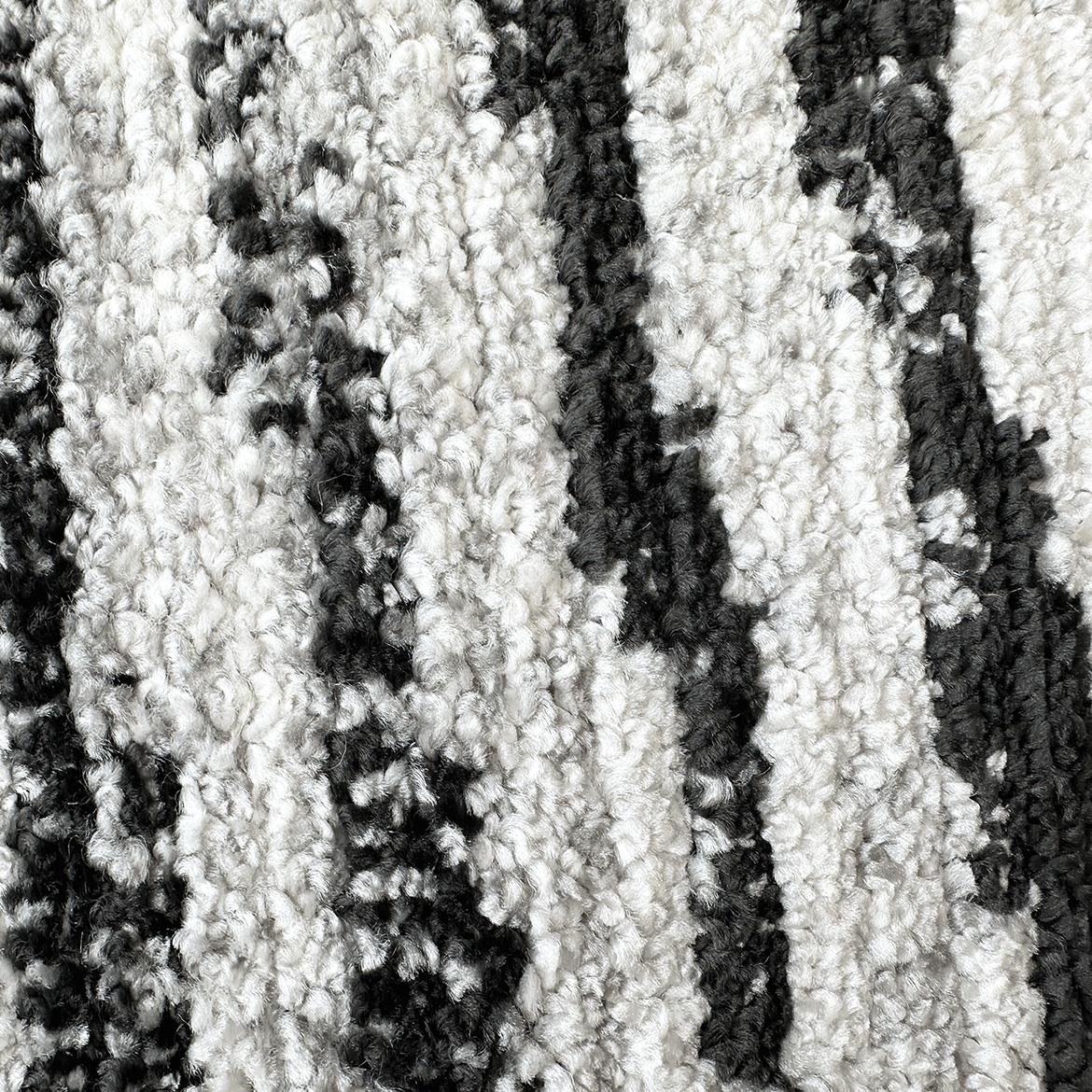 Tepih Frisee Capri Stripe 80 x 150 cm sivi