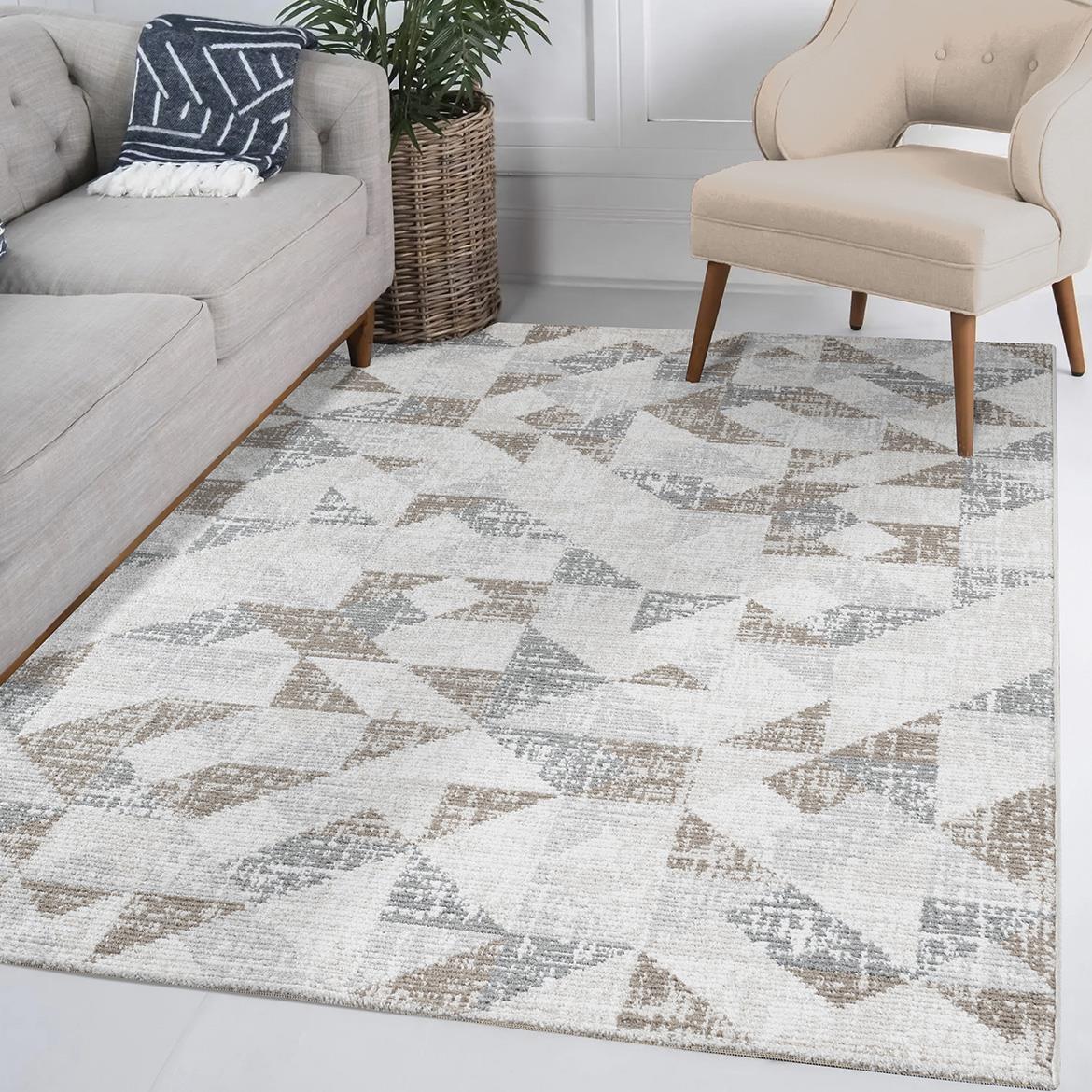 Tepih Frisee Capri Harlow 140 x 190 cm sivi