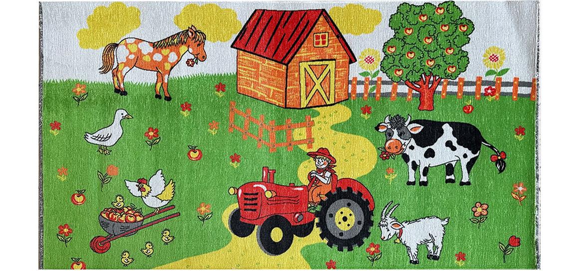 Tepih Print Pera Bumblebee Farm 80 x 150 cm