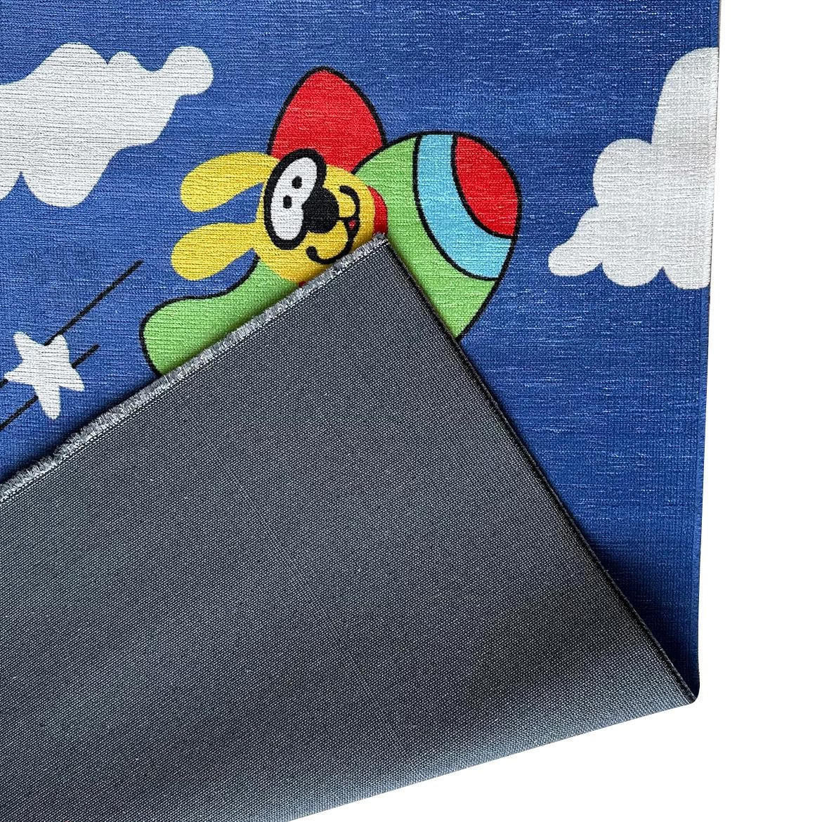 Tepih Print Pera Bumblebee Space race 80 x 150 cm plavi