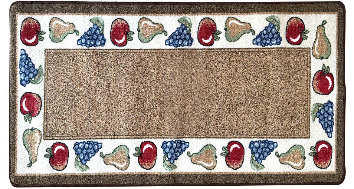 Kuhinjski tepih Fruit 80 x 150 cm braon