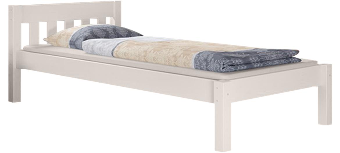 Pino krevet bez podnice 99x214x70 cm beli
