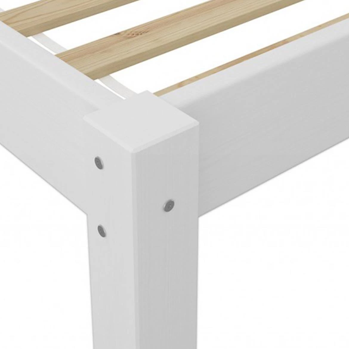 Krevet Pino bez podnice 99x214x70 cm beli