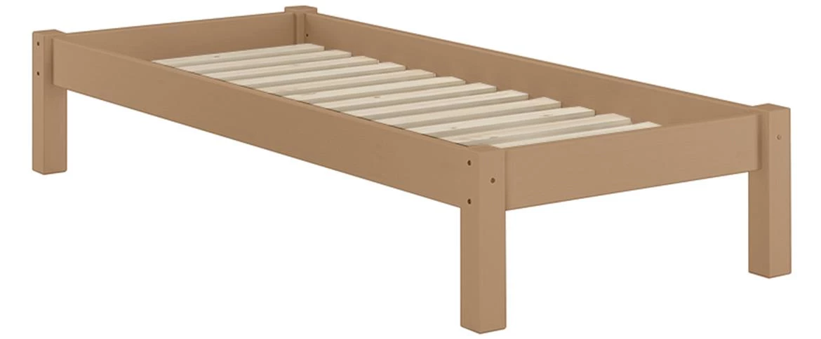 Dora krevet bez podnice 99x214x38 cm braon