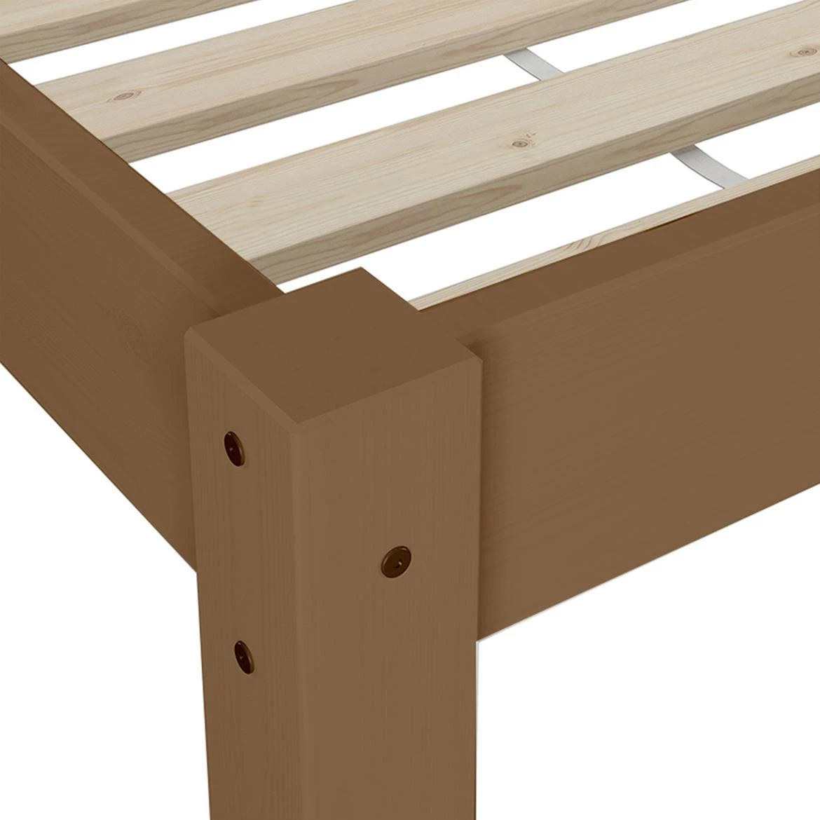 Dora krevet bez podnice 99x214x38 cm braon