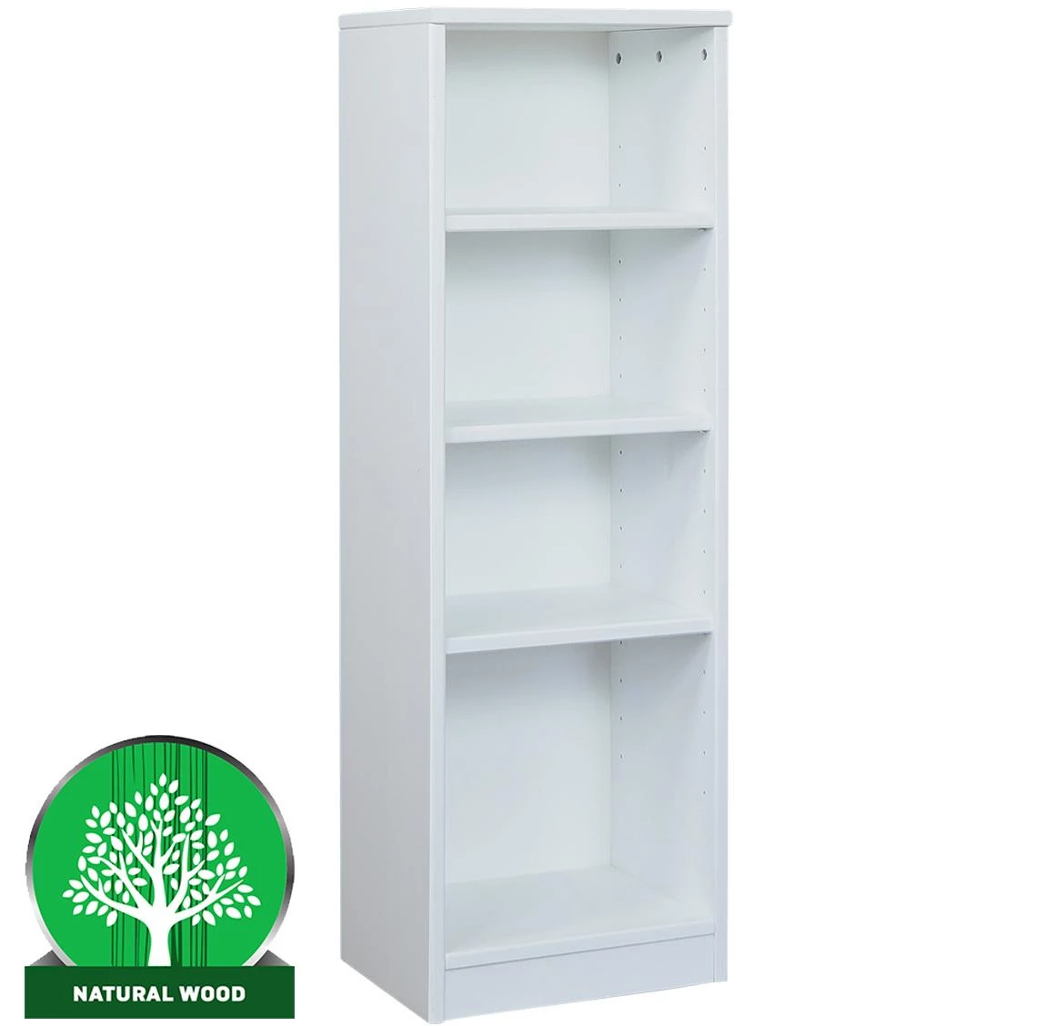 Eko 120 polica 40x30x120 cm bela