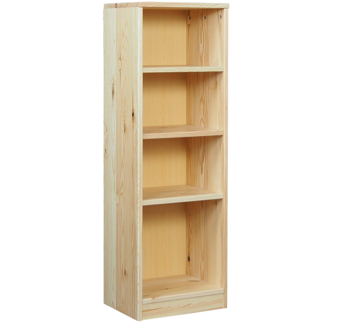 Eko 120 polica 4 otvora 40x30x120 cm natur