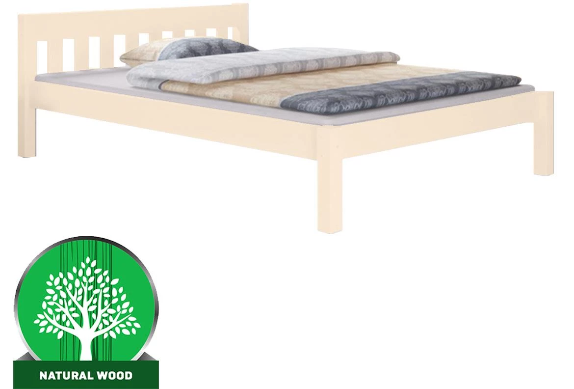 Krevet Pino bez podnice 149x214x70 cm svetli natur