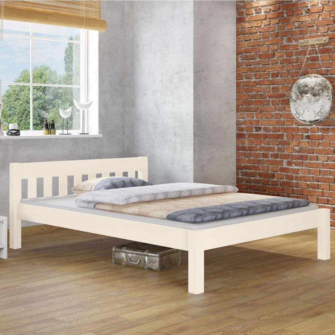 Krevet Pino bez podnice 149x214x70 cm svetli natur