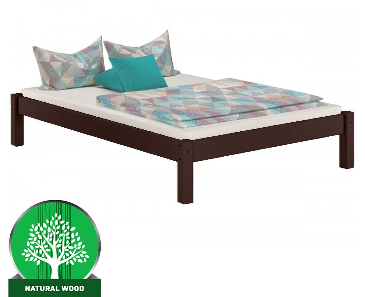 Dora krevet bez podnice 149x214x38 cm boja oraha