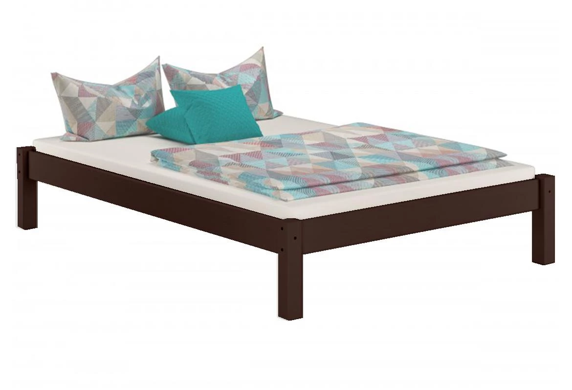 Dora krevet bez podnice 149x214x38 cm boja oraha