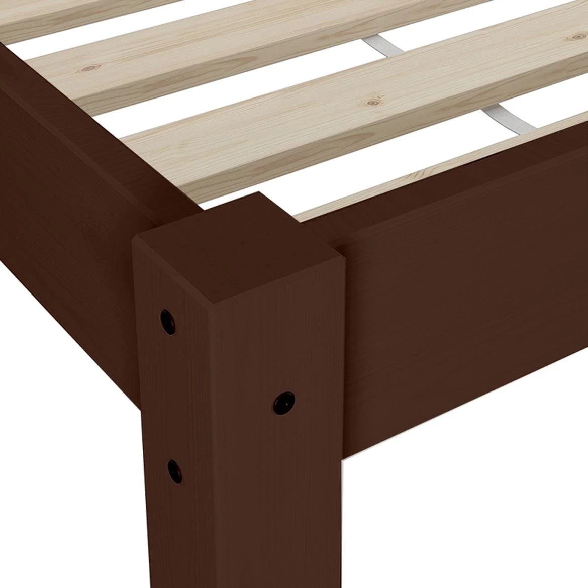 Dora krevet bez podnice 149x214x38 cm boja oraha